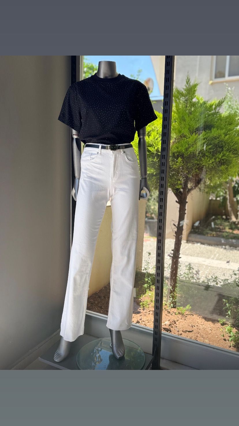 ZARA MODEL YÜKSEK BEL BOL PAÇA PANTOLON